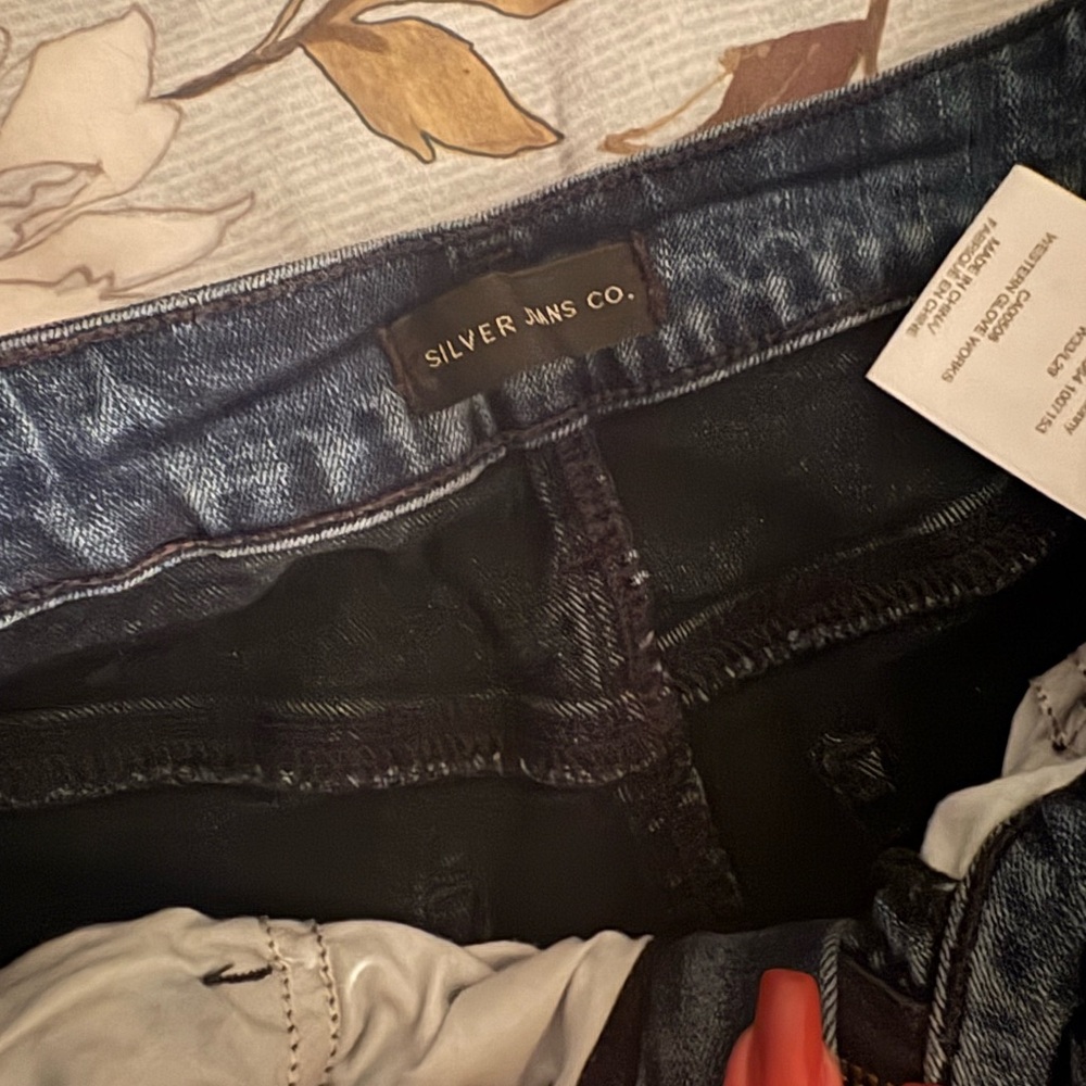 Silver Jeans Co. Women's Straight Leg Jeans - Dark Blue
